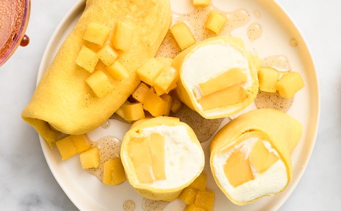 Best mango pancakes recipe