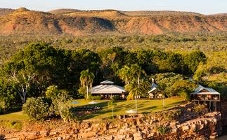 Kimberley in Western Australia's landscape seen from the El Questro Homestead