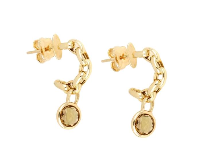 **Moon circle earring with whiskey quartz, $1180 at [Temple & Grace](https://go.linkby.com/USZJKLJN/buy/moon-circle-earring-with-whiskey-quartz|target="_blank"|rel="nofollow")**

Deep-rooted within Valentine's gifting canon, jewellery remains a classic for a reason – and these 18k gold earrings with whiskey quartz gems from Temple & Grace boast an organic design.
<br><br>
**[SHOP NOW](https://go.linkby.com/USZJKLJN/buy/moon-circle-earring-with-whiskey-quartz|target="_blank"|rel="nofollow")**