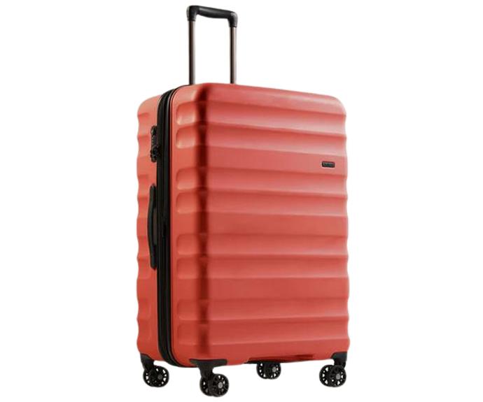 For those who love a pop of colour, this is the best hard suitcase for you.