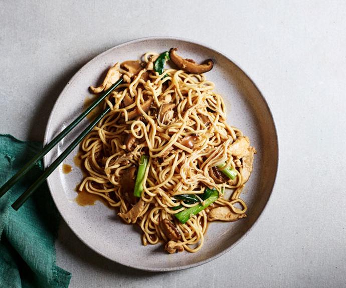**[Braised Yi-fu noodles](https://www.gourmettraveller.com.au/recipes/fast-recipes/yi-fu-noodles-17803|target="_blank")**